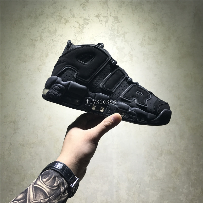 Nike Air More Uptempo All Black